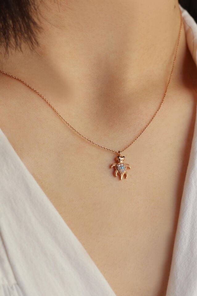 Mini Karetta Karetta 14 Ayar Rose Altın Kolye