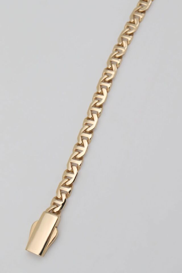 Denizci Zinciri Bileklik 14 Akar Altın