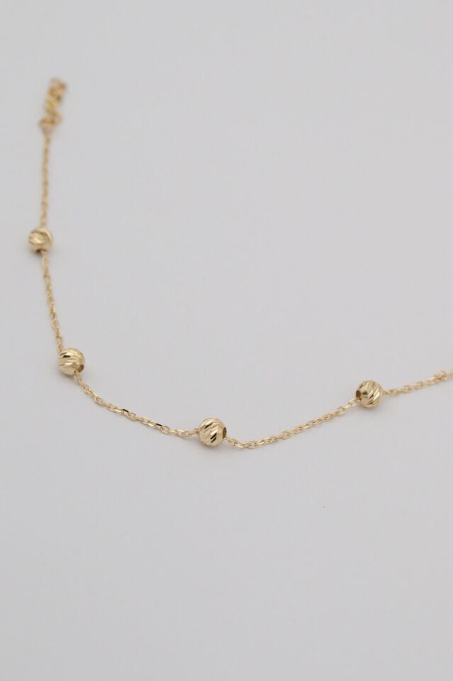 Büyük Dorika 14 Ayar Altın Bileklik