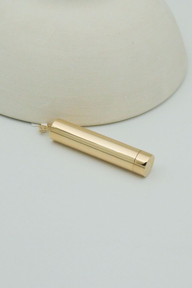 Açılabilir Silindir 14 Ayar Altın Kolye