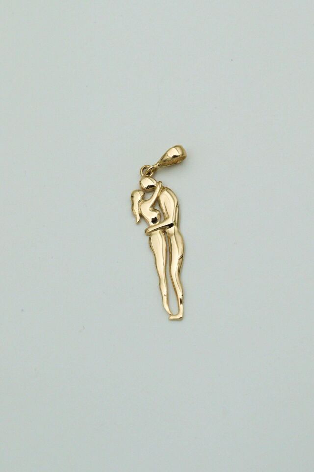 14 Ayar Altın Ruh İkizi Kolye