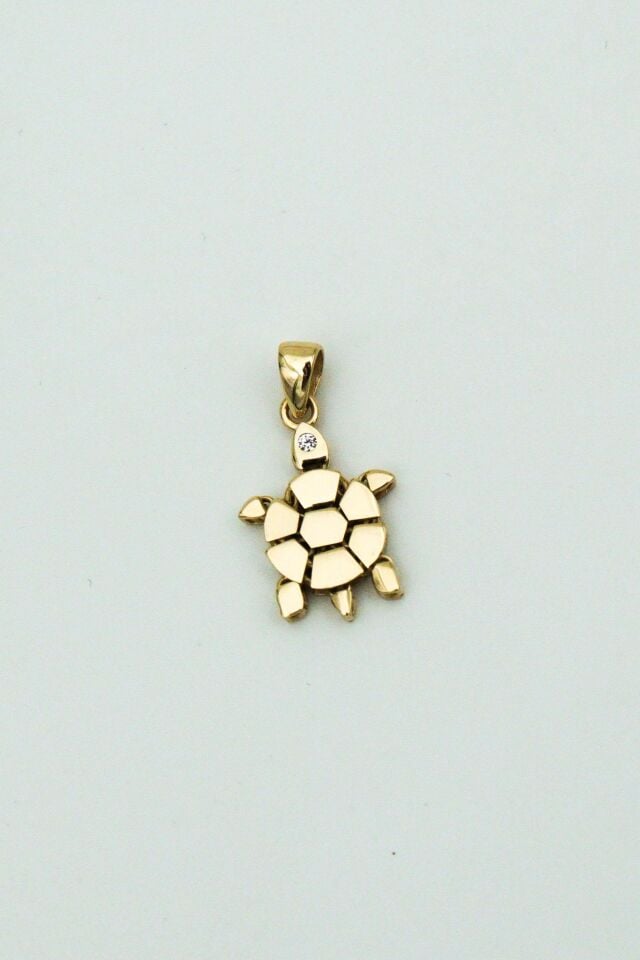 Hareketli 14 Ayar Altın Karetta