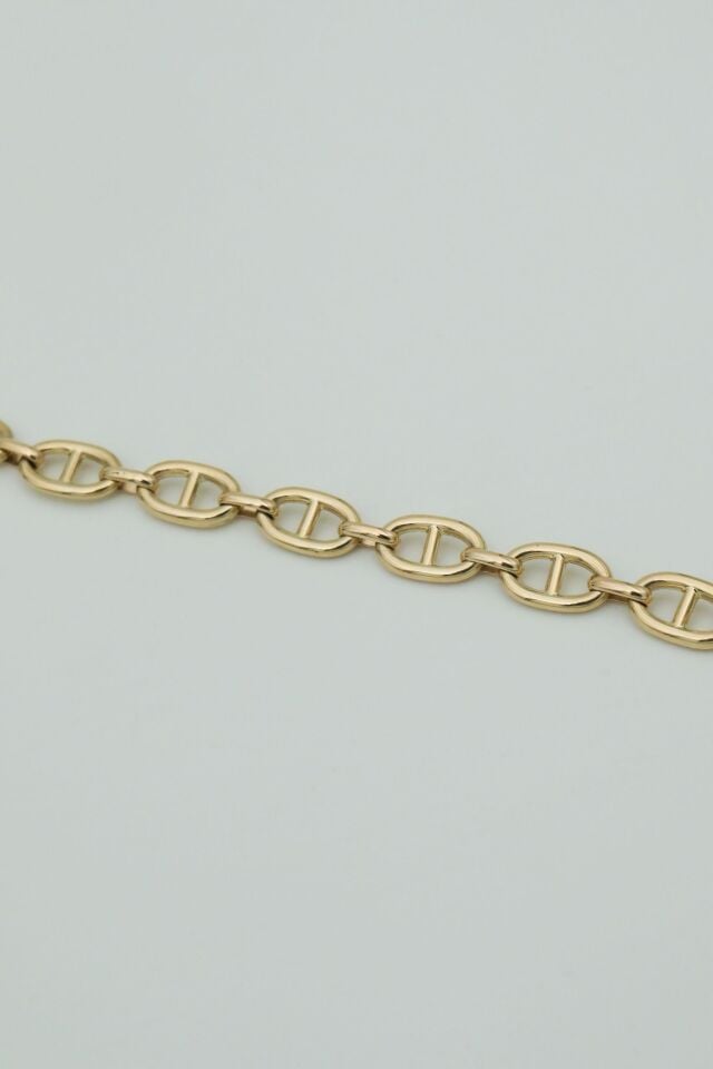 14 Ayar Altın Gemici Zincir Bielklik