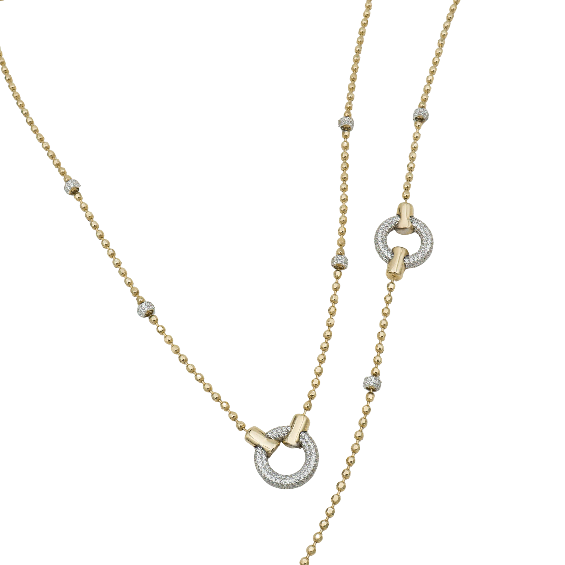 İnce Top Zincirde Circle Set - Görsel 2